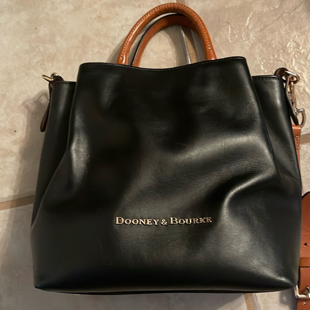 Dooney & Bourke Black and Brown Women's Bag